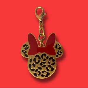 Cheetah Minnie Mouse Keychain Harvey’s Purse Charm